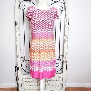 Jessica Howard colorful dress medium